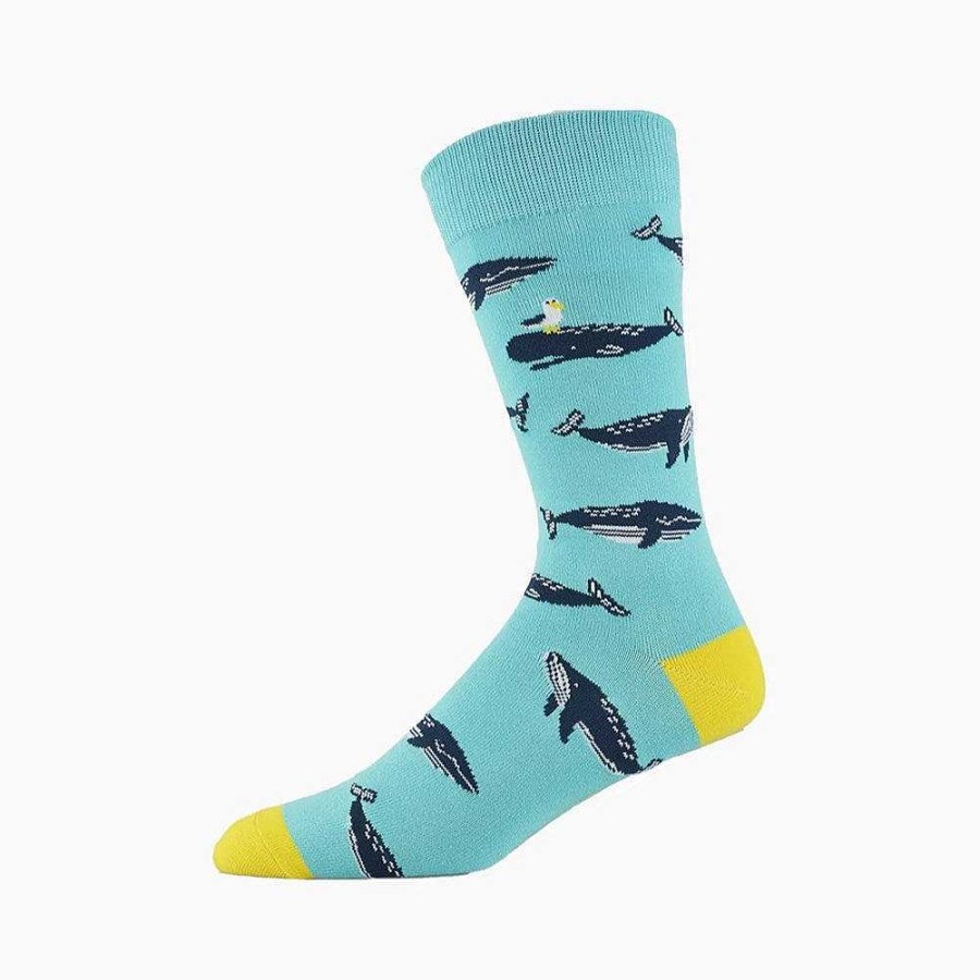 Fashion Bamboozld Socks | Bamboozld: Mens Moby Dick Bamboo Sock