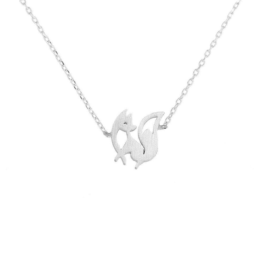 Jewellery Short Story | Short Story: Necklace Charming Fox Silver