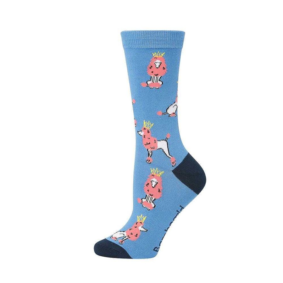 Fashion Bamboozld Socks | Bamboozld: Womens Posh Poodle Bamboo Sock