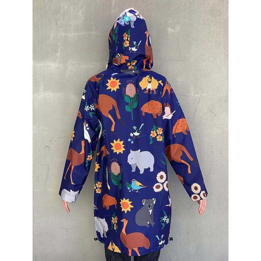 Out+About Monsterthreads | Raincoat: Aussie Wildlife