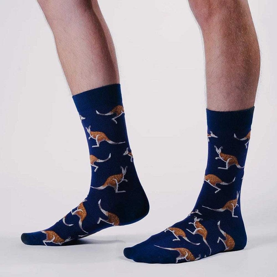 Fashion Spencer Flynn Socks | Spencer Flynn: Mens Kanga Kicks Sock