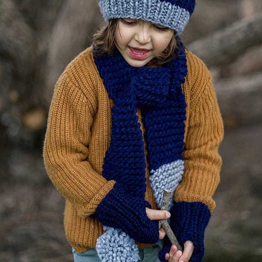 Fashion acorn kids Kid'S Clothing - Other | Acorn Kids: Traveller Chunky Scarf Navy