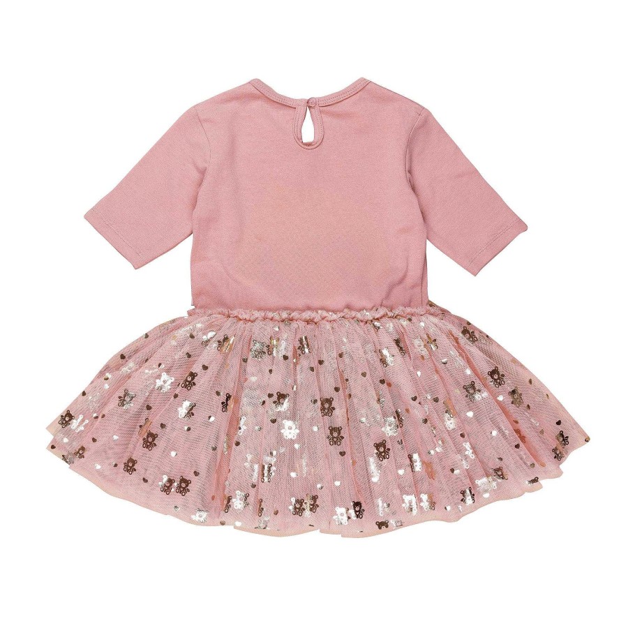 Fashion Huxbaby Kid'S Clothing - Other | Huxbaby: Ballet Dress Rainbow Seacorn Dusty Rose