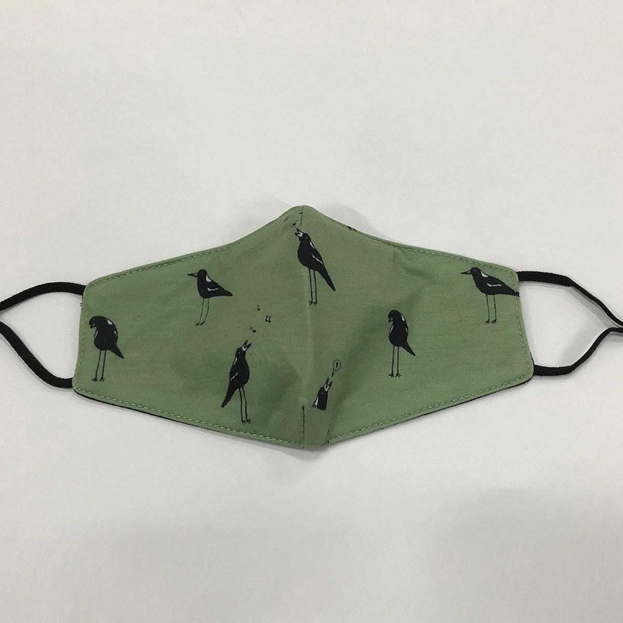 Out+About Monsterthreads | Premium Face Mask Kids With Nose Wire - Magpies