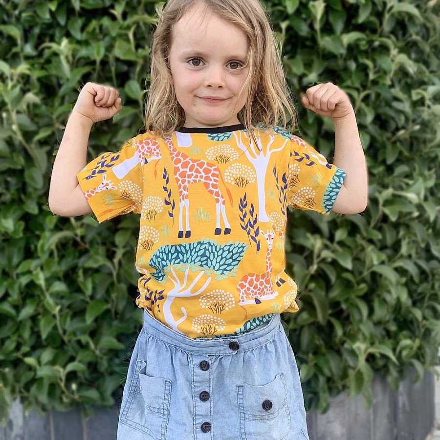 Fashion Monsterthreads Kid'S T-Shirts | Giraffes Mimosa Kids Tee