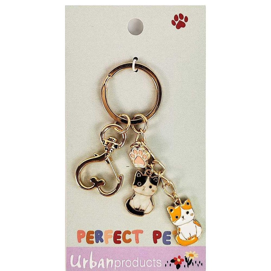 Out+About Urban products | Urban Products: Perfect Pets Keyring Cats