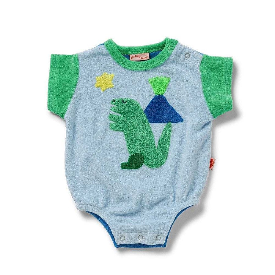 Fashion Halcyon Nights Baby & Toddler Clothing - Other | Halcyon Nights: Terry Bodysuit Dino