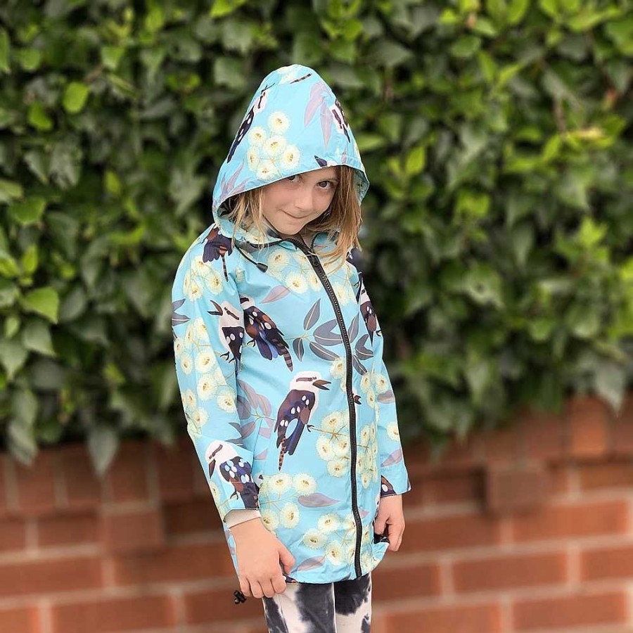 Fashion Monsterthreads Kid'S Raincoats | Raincoat: Kookaburras Kids