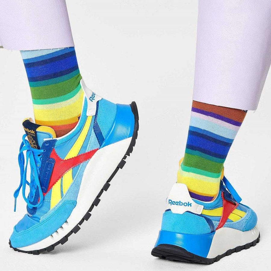 Fashion Happy Socks Socks | Happy Socks: Gradient Sock Blue