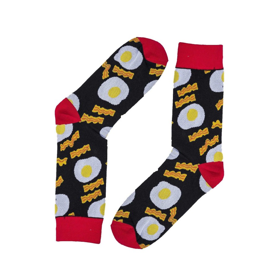 Fashion My2Socks Socks | My2Socks: Bacon And Eggs