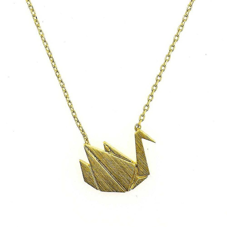 Jewellery Short Story | Short Story: Necklace Swan Gold