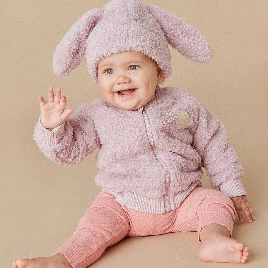 Fashion Huxbaby Kid'S Clothing - Other | Huxbaby: Fur Beanie Bunny Lavender