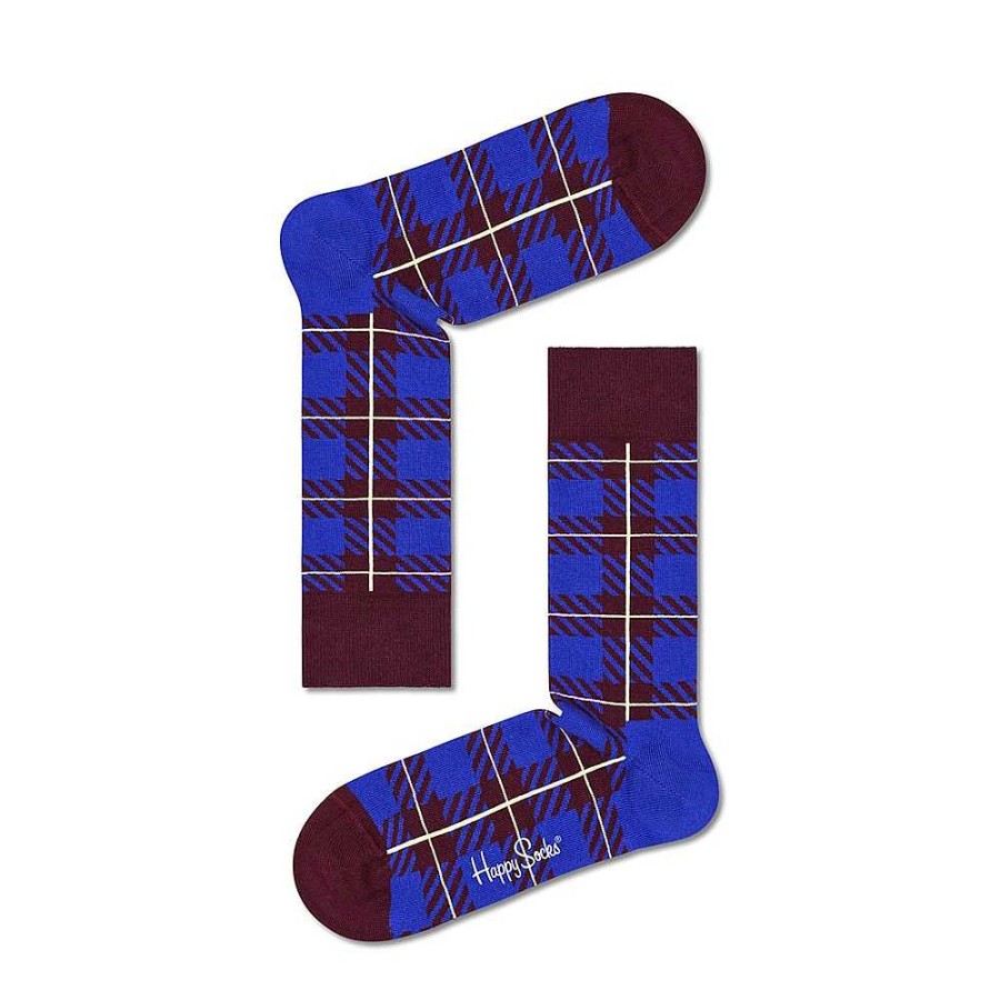 Fashion Happy Socks Socks | Happy Socks: Business Business Maroon