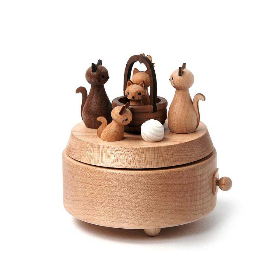 Kids+Toys Wooderful Life | Wooderful Life: Music Box Greeting Cat