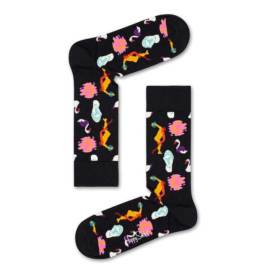 Fashion Happy Socks Socks | Happy Socks: Park Black