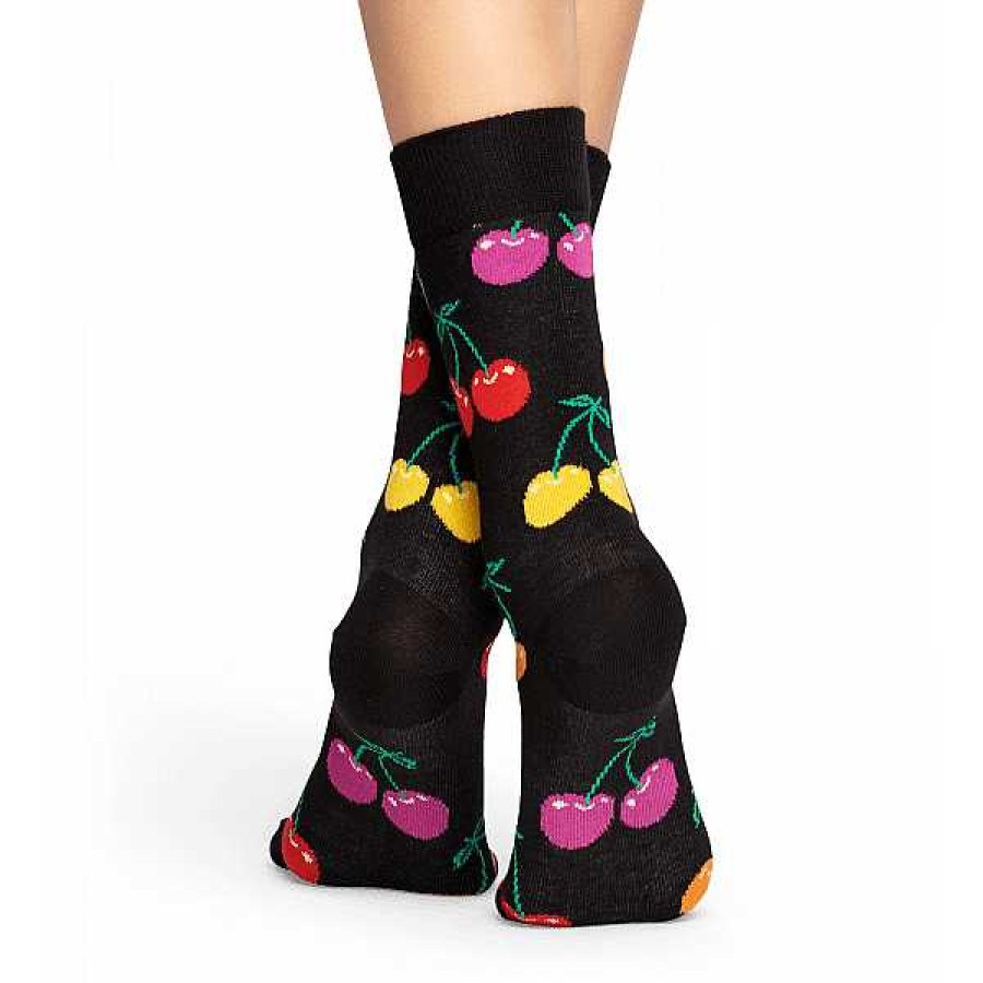 Fashion Happy Socks Socks | Happy Socks: Black Cherry Multi