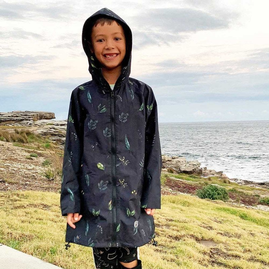 Fashion Monsterthreads Kid'S Raincoats | Raincoat: Friends From The Bush Kids