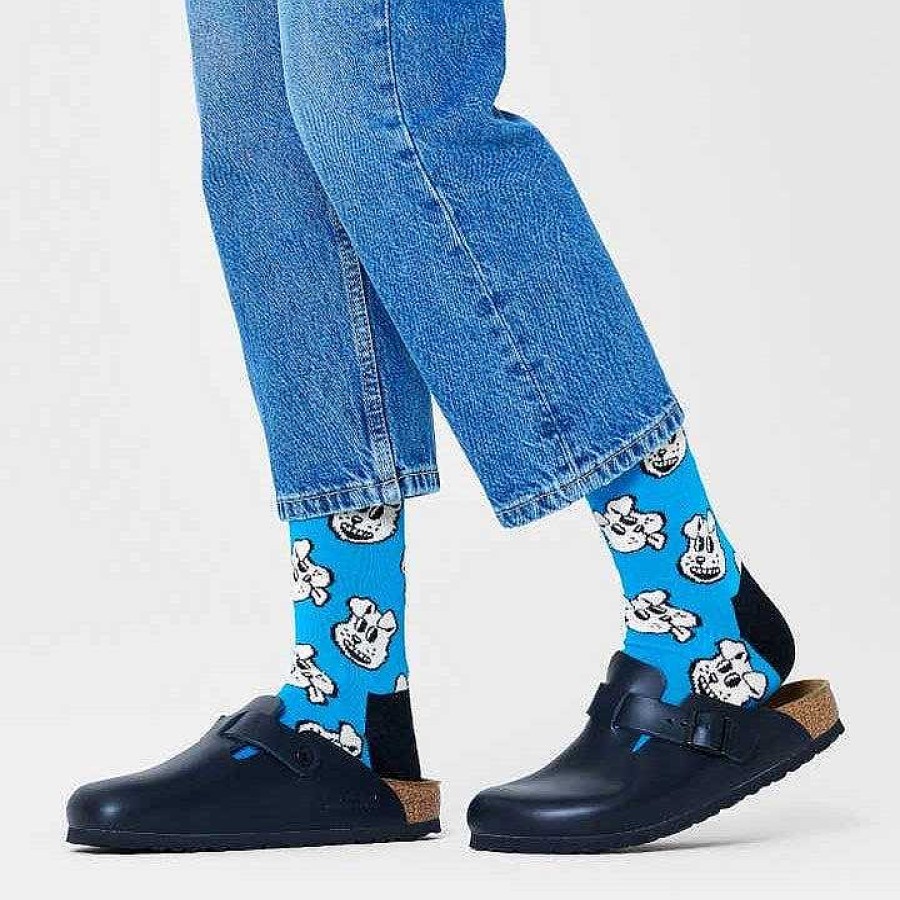 Fashion Happy Socks Socks | Happy Socks: Doggo Blue