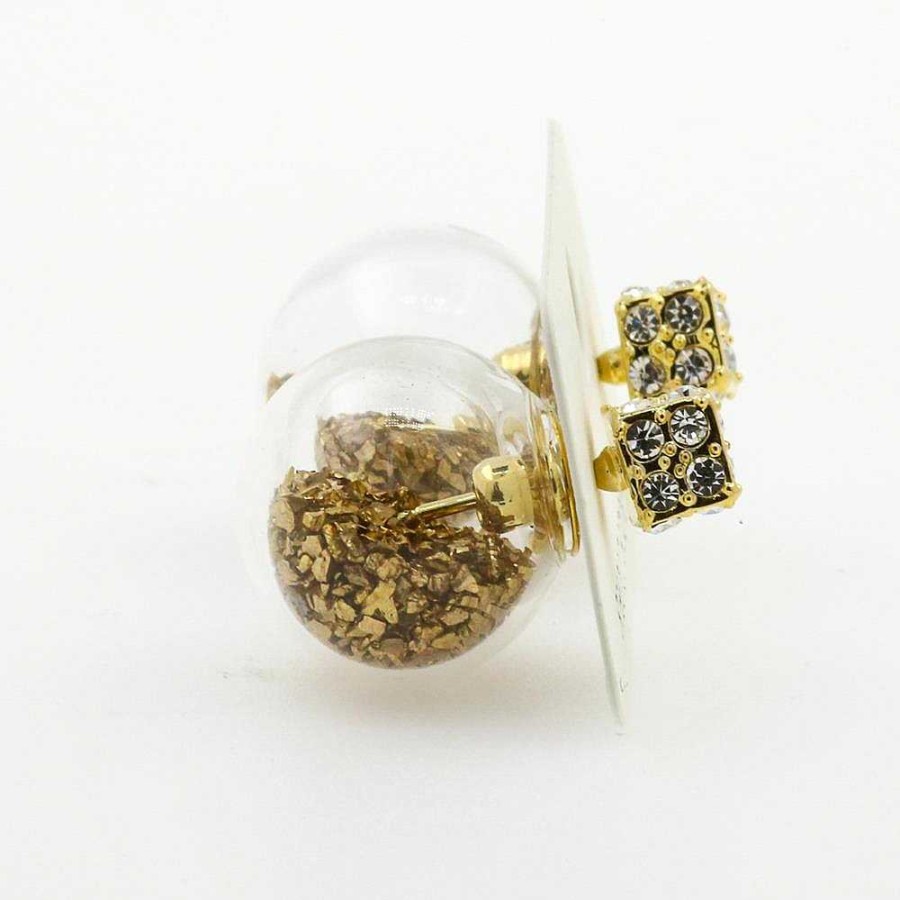 Jewellery Short Story | Short Story: Earring Bubble Confetti Gold