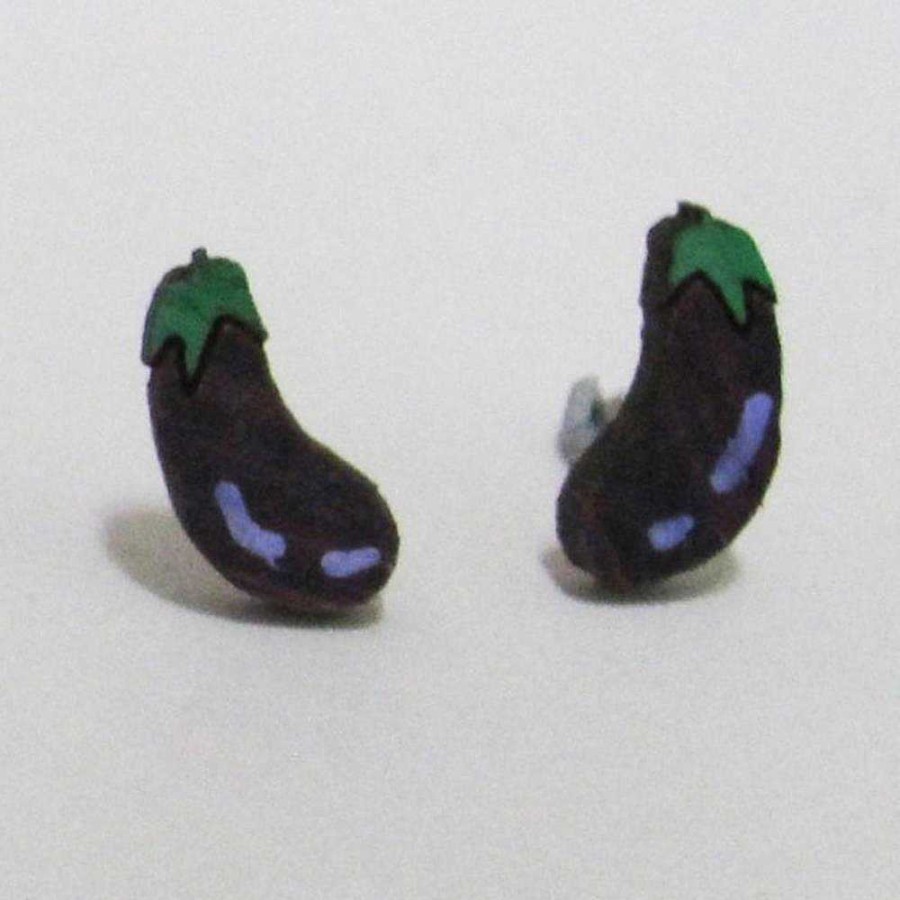 Jewellery Milk Thieves | Milk Thieves: Eggplant Studs