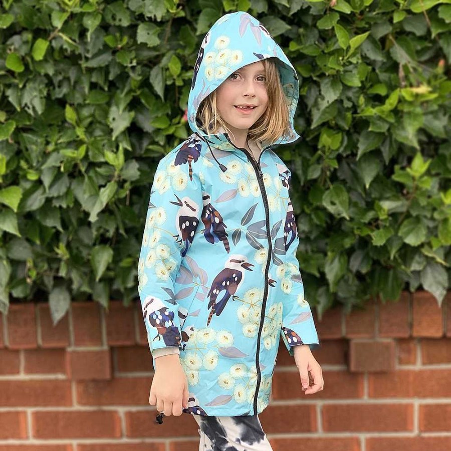 Fashion Monsterthreads Kid'S Raincoats | Raincoat: Kookaburras Kids