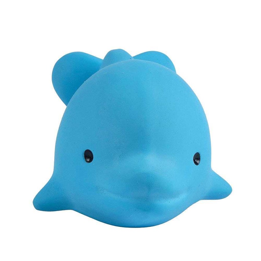 Out+About Tikiri | Tikiri: Rubber Ocean Buddy Teether & Bath Toy Dolphin