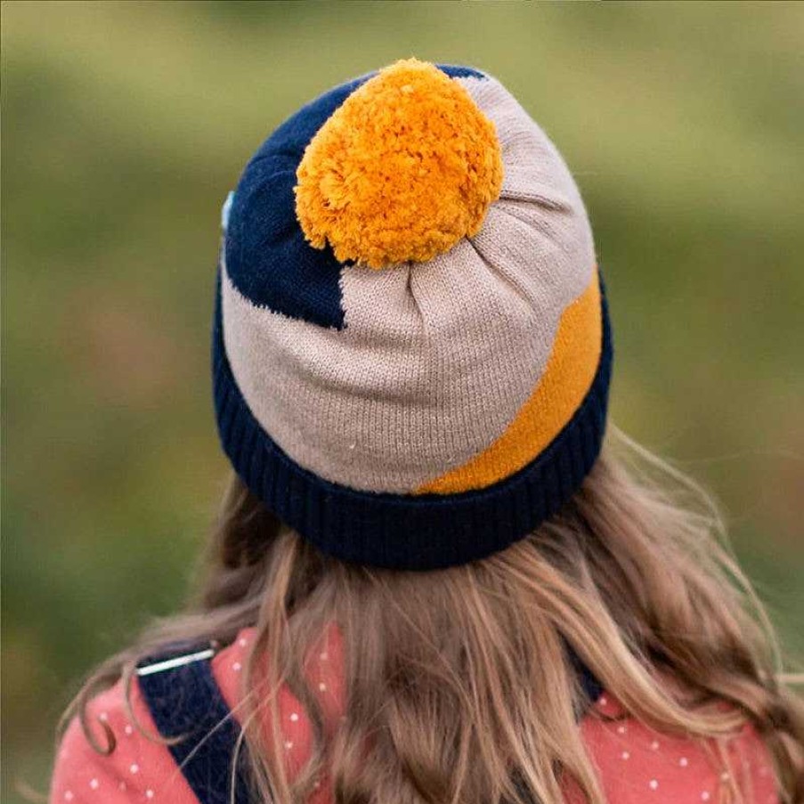 Fashion acorn kids Kid'S Clothing - Other | Acorn Kids: Stripes Beanie Navy Stone Mustard