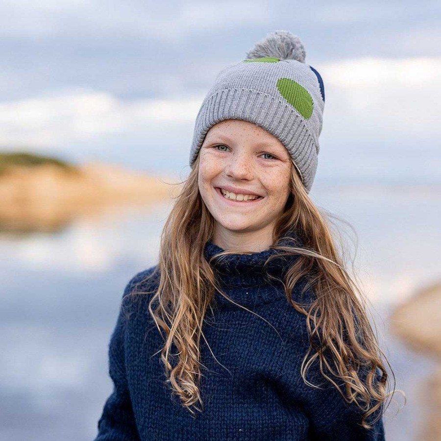 Fashion acorn kids Kid'S Clothing - Other | Acorn Kids: Spots Merino Beanie Grey