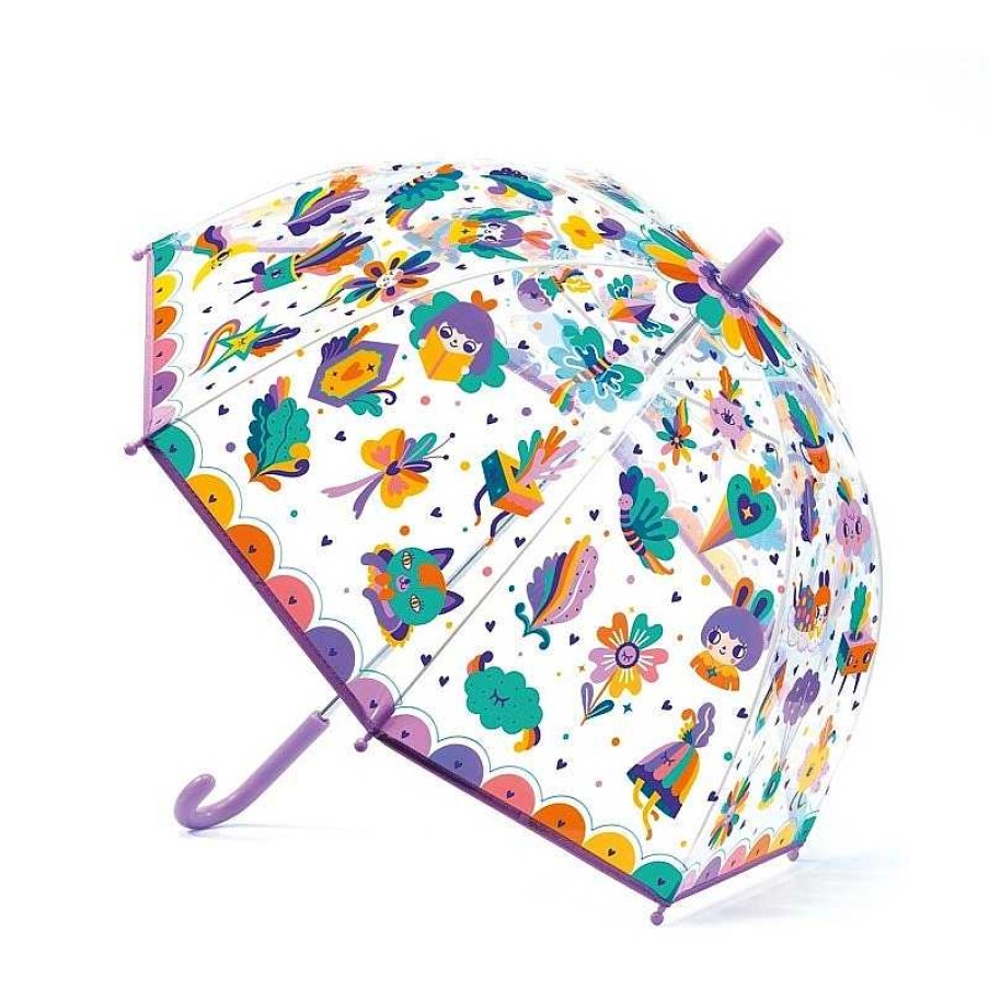 Out+About Djeco | Djeco: Childrens Umbrella Pop Rainbow