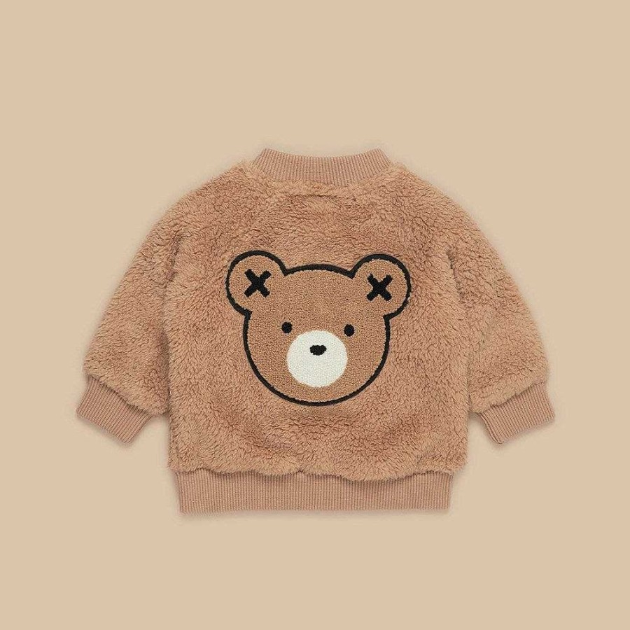 Fashion Huxbaby Kid'S Clothing - Other | Huxbaby: Fur Jacket Teddy Bear