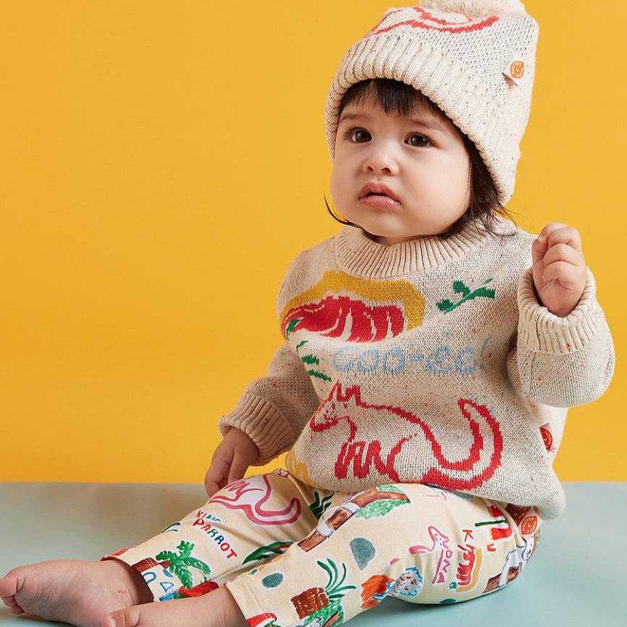 Fashion Halcyon Nights Baby & Toddler Clothing - Other | Halcyon Nights: Knit Beanie Creamy Roo