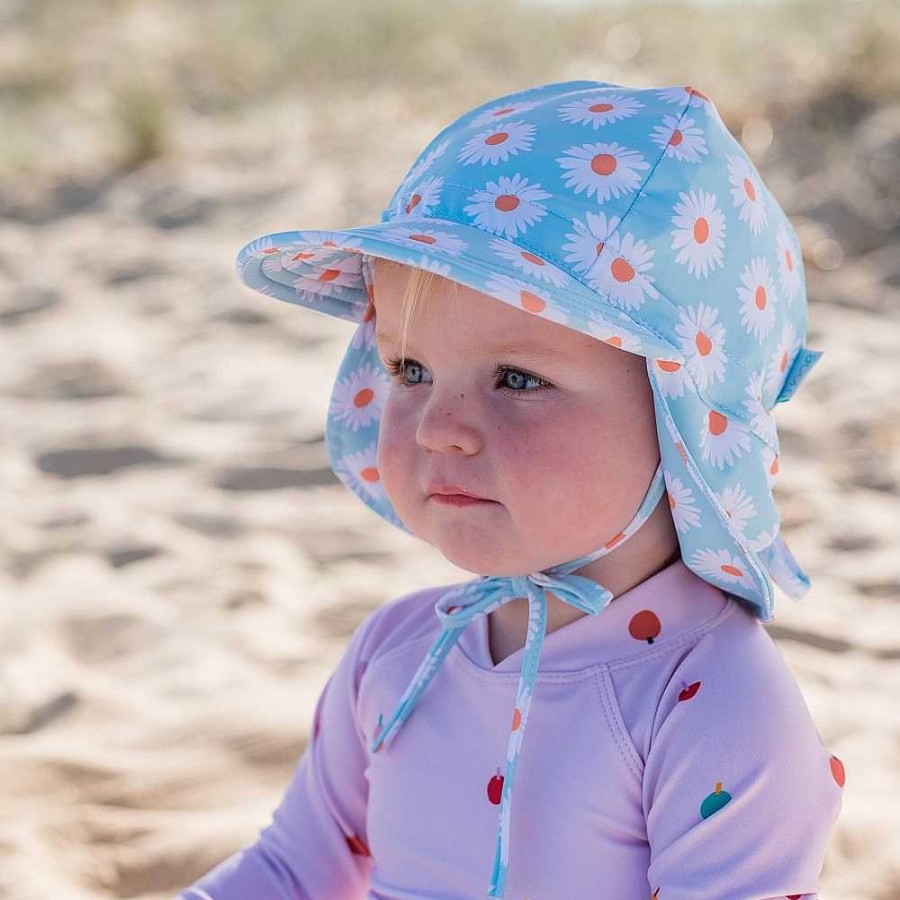 Fashion acorn kids Kid'S Clothing - Other | Acorn Kids: Daisy Swim Flap Cap Turquoise