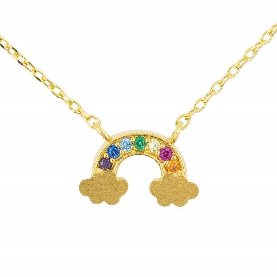 Jewellery Short Story | Short Story: Necklace Diamante Rainbow Gold