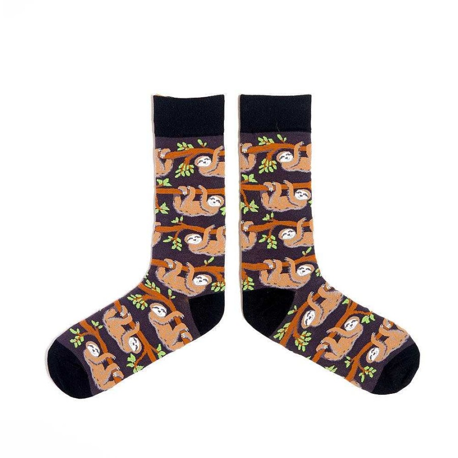 Fashion Spencer Flynn Socks | Spencer Flynn: Mens Slothin' Around Town Sock