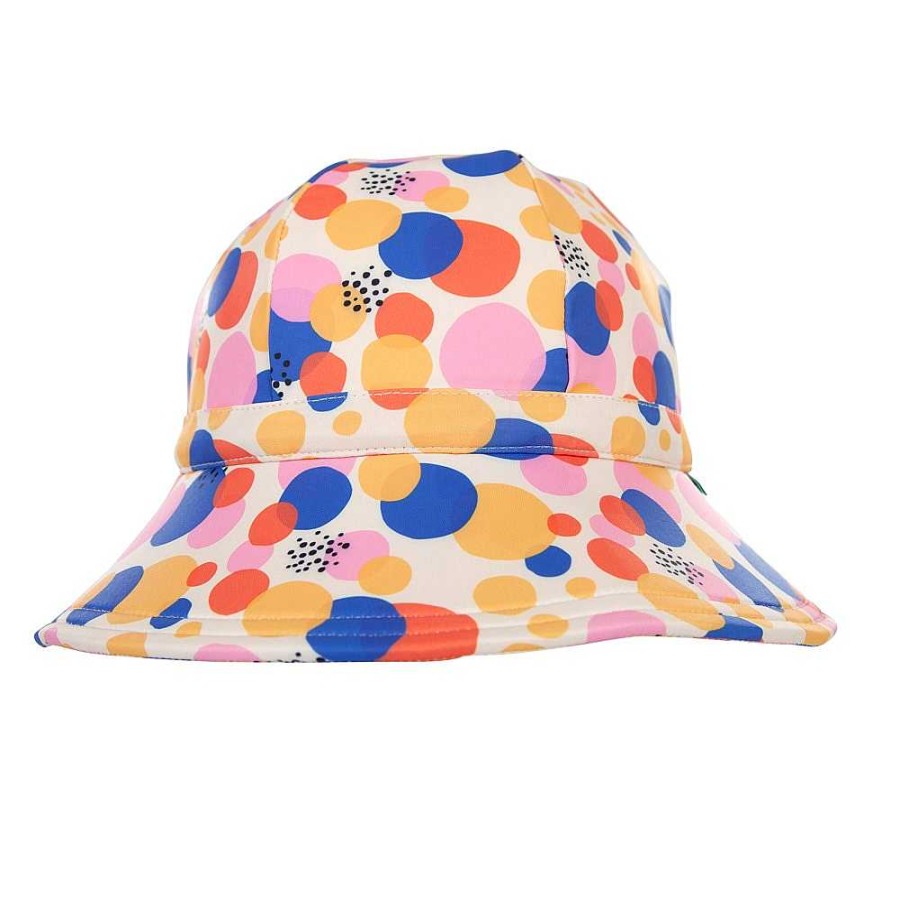 Fashion acorn kids Hats | Acorn Kids: Confetti Swim Hat Cream And Multi