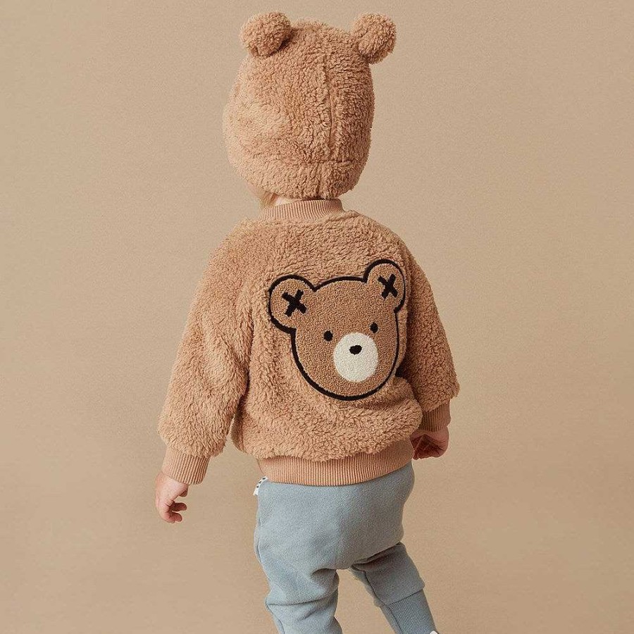 Fashion Huxbaby Kid'S Clothing - Other | Huxbaby: Fur Beanie Teddy Bear