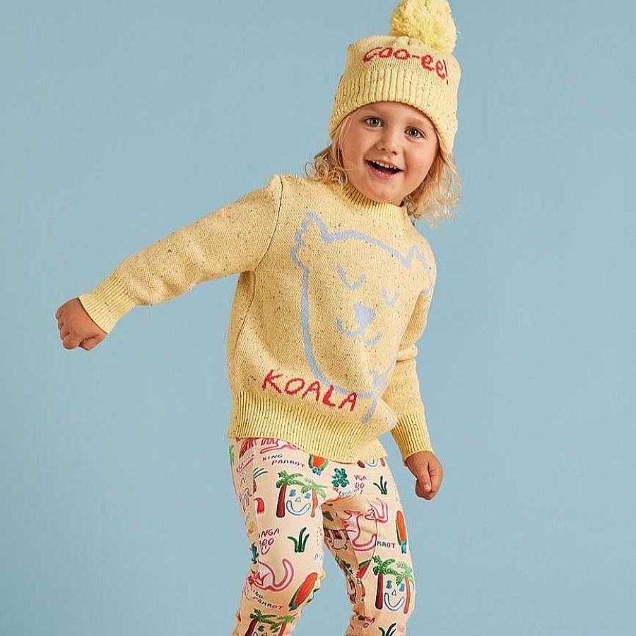 Fashion Halcyon Nights Baby & Toddler Clothing - Other | Halcyon Nights: Knit Jumper Sunny Koala