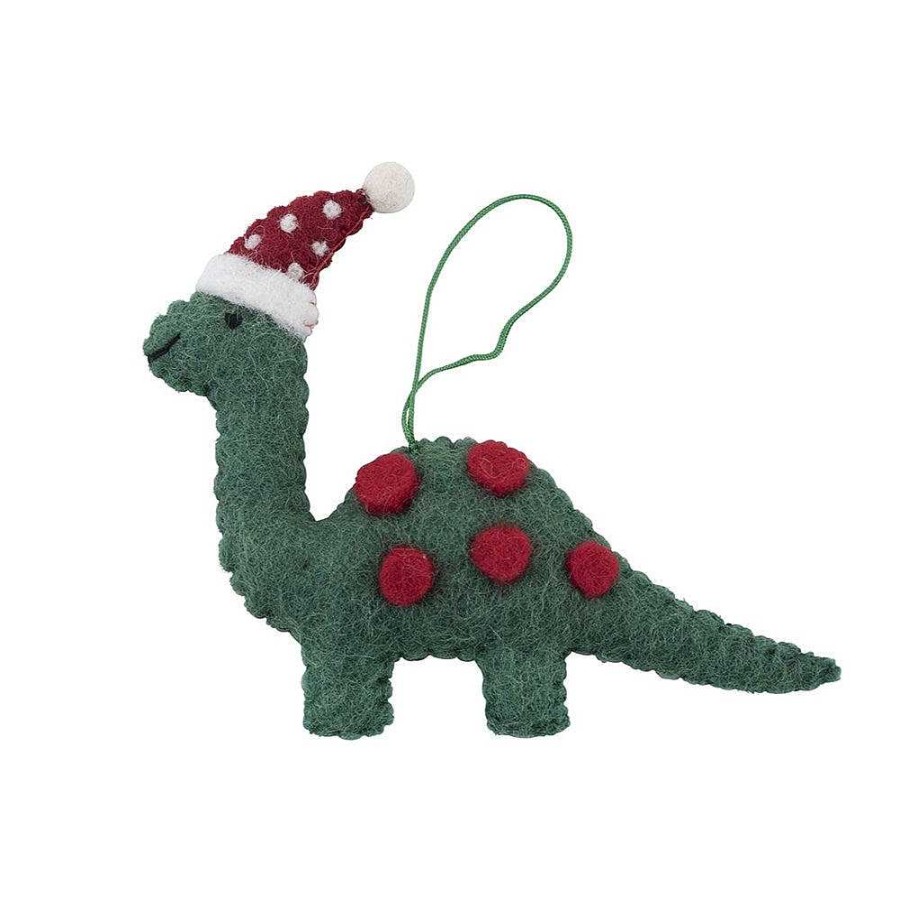 Fashion Pashom Hats | Pashom: Xmas Ornament Dinosaur Hat Green