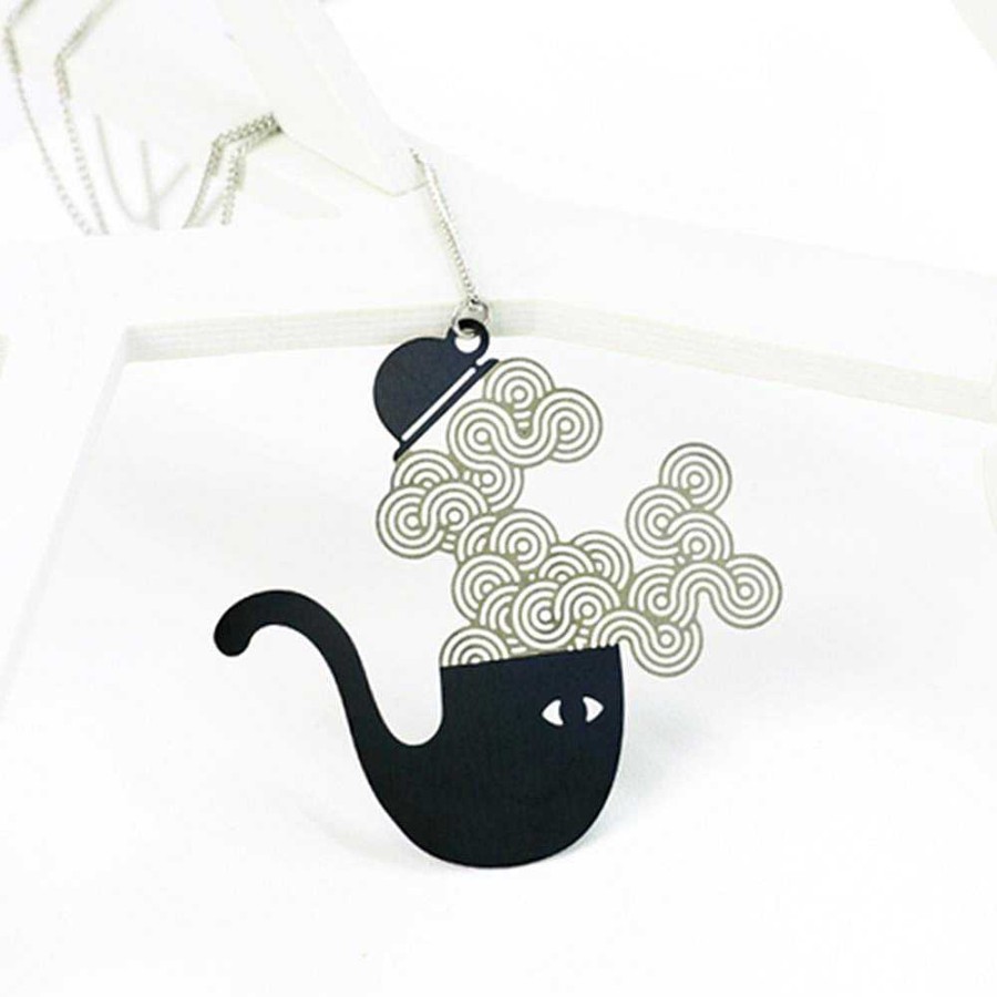 Jewellery Monsterthreads | Mr Pipe Stainless Steel Necklace