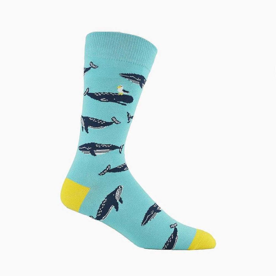 Fashion Bamboozld Socks | Bamboozld: Mens Moby Dick Bamboo Sock