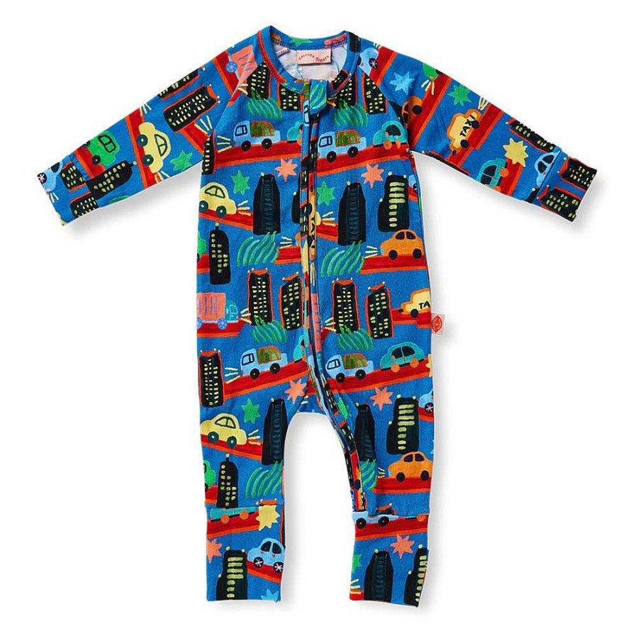 Fashion Halcyon Nights Baby & Toddler Clothing - Other | Halcyon Nights: Long Sleeve Zip Suit Seoul City