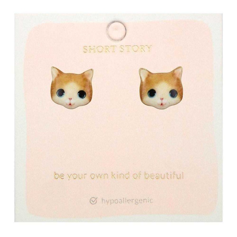 Jewellery Short Story | Short Story: Earring Kitten Ginger