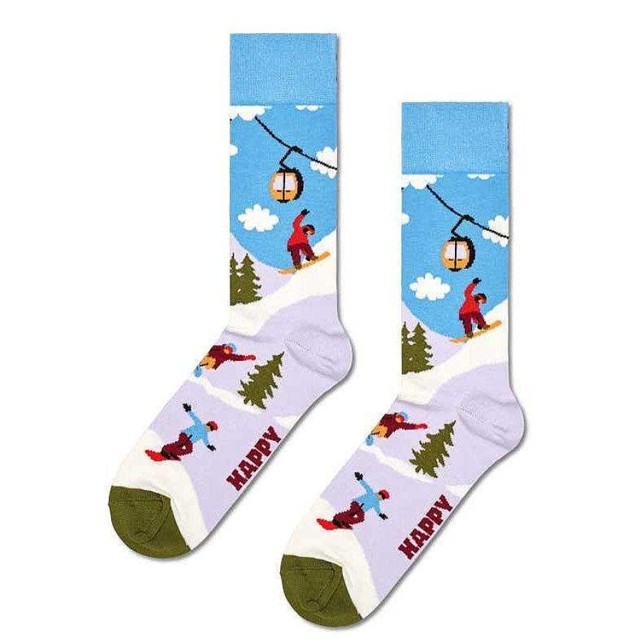 Fashion Happy Socks Socks | Happy Socks: Snowboard