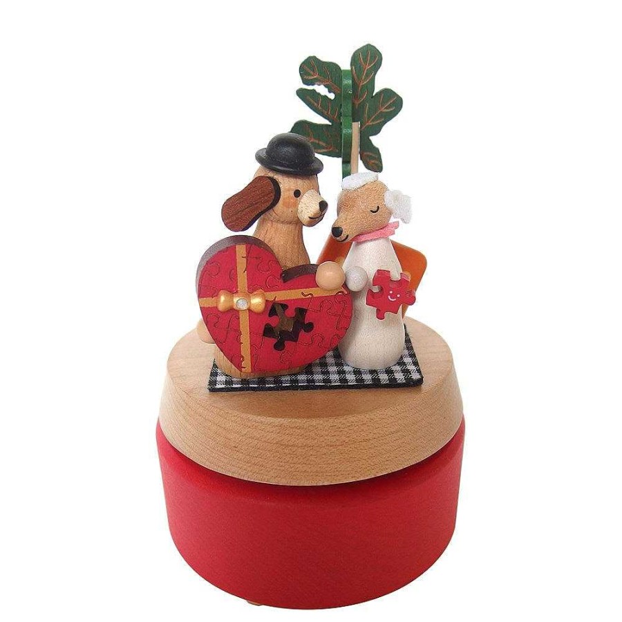 Kids+Toys Wooderful Life | Wooderful Life: Music Box Puppy Love Puzzle