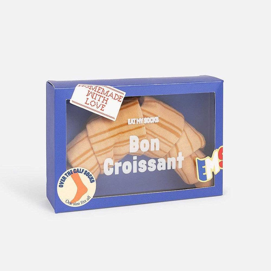 Fashion Eat My Socks Socks | Eat My Socks: Croissant