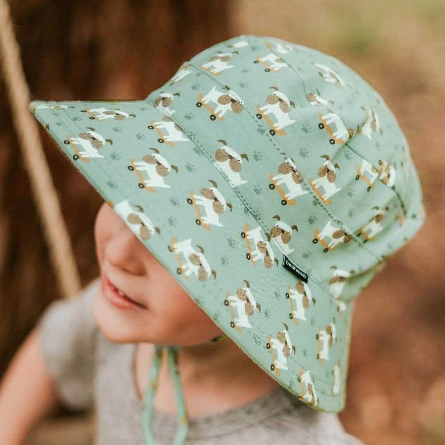 Fashion Bedhead Hats | Bedhead: Kids Classic Bucket Sun Hat Ollie 3-6Y