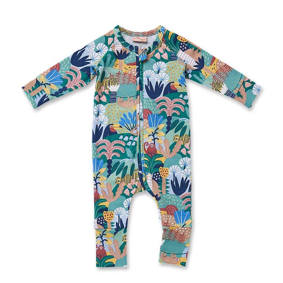 Fashion Halcyon Nights Baby & Toddler Clothing - Other | Halcyon Nights: Long Sleeve Zip Suit Hide And Seek