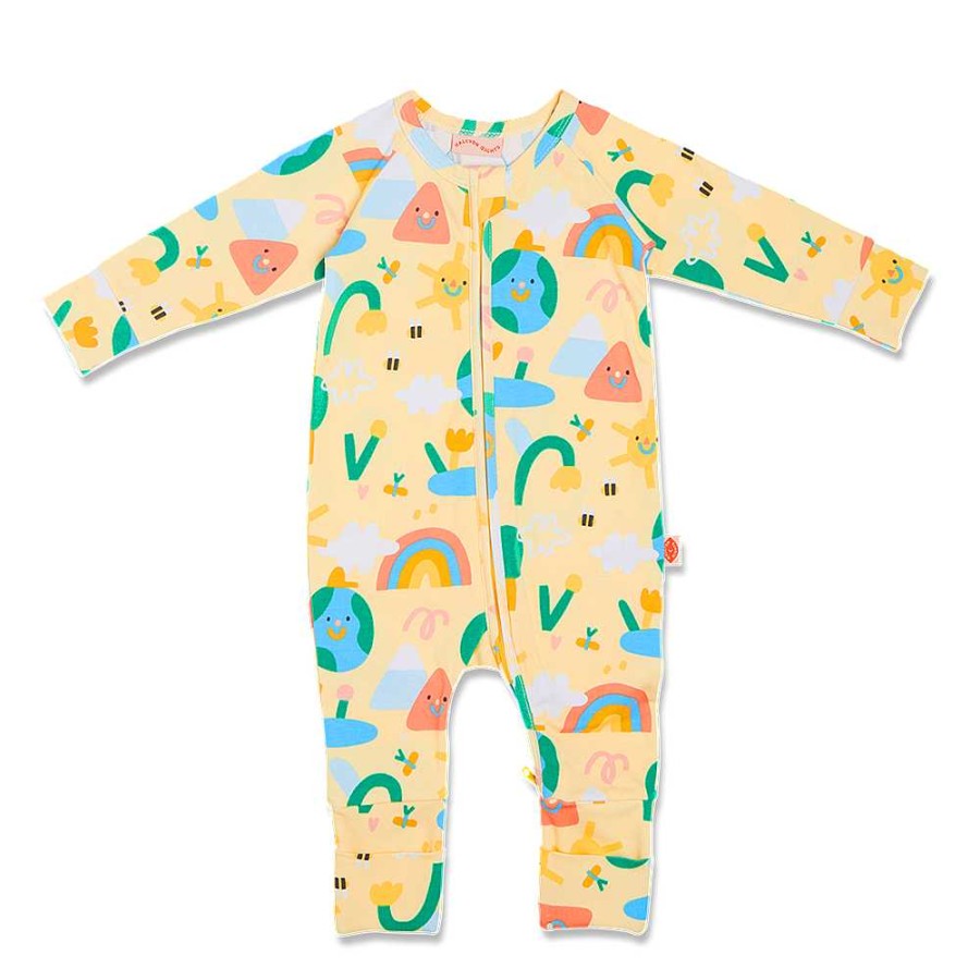 Fashion Halcyon Nights Baby & Toddler Clothing - Other | Halcyon Nights: Long Sleeve Zip Suit Wonder World