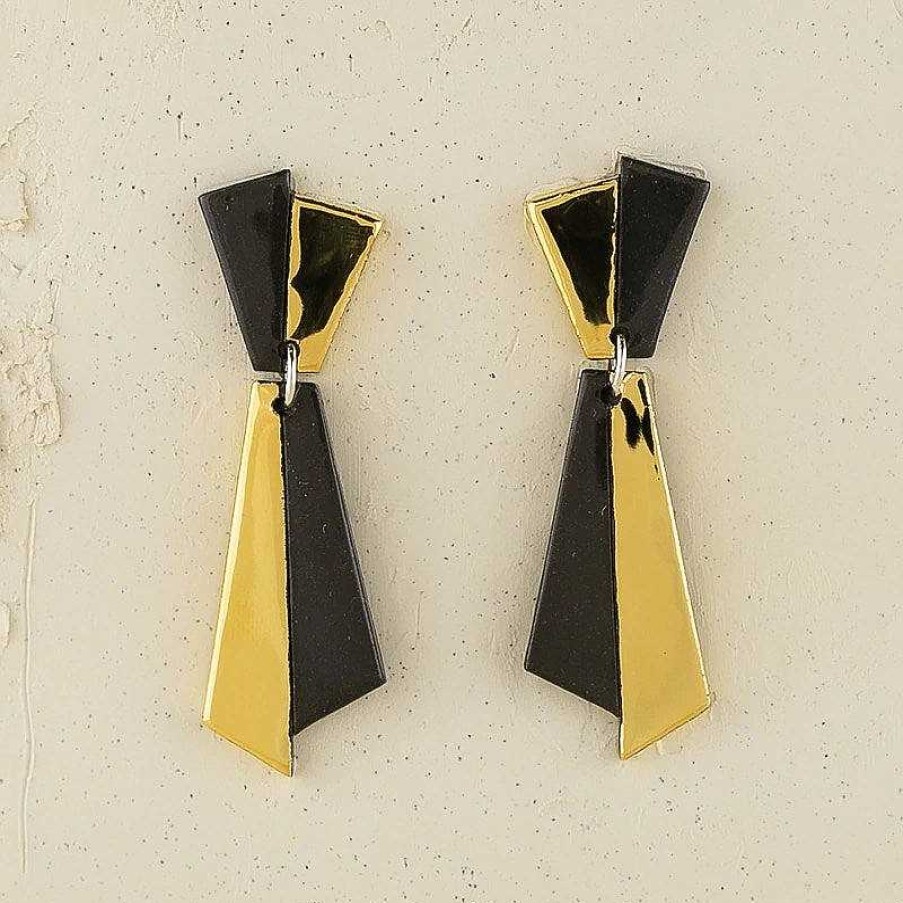 Jewellery Erin Lightfoot | Erin Lightfoot: Earring Late Night Drop Black