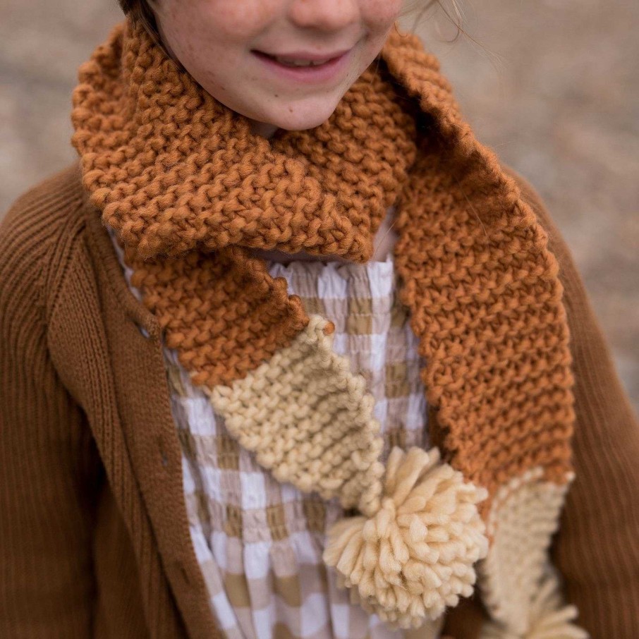 Fashion acorn kids Kid'S Clothing - Other | Acorn Kids: Traveller Chunky Scarf Caramel